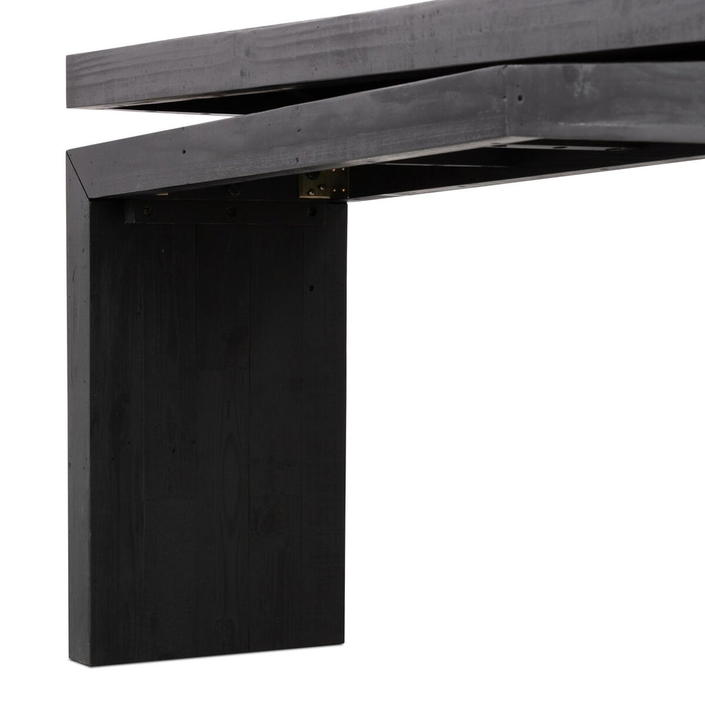 Althos Console Table Aged Black