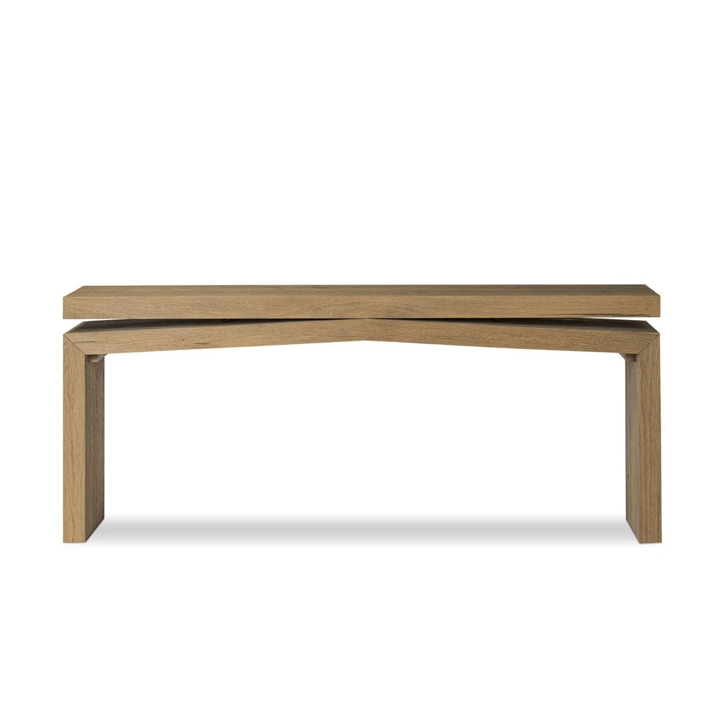 Althos Console Table Worn Oak