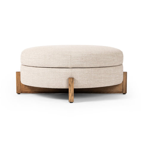 Esben Storage Ottoman Alcala Wheat