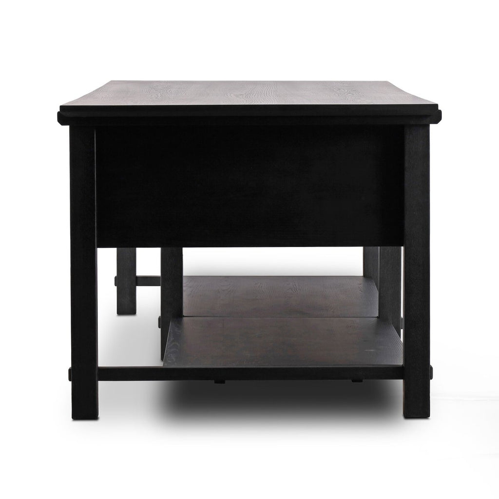 Gardendale  Black Oak Kitchen Island