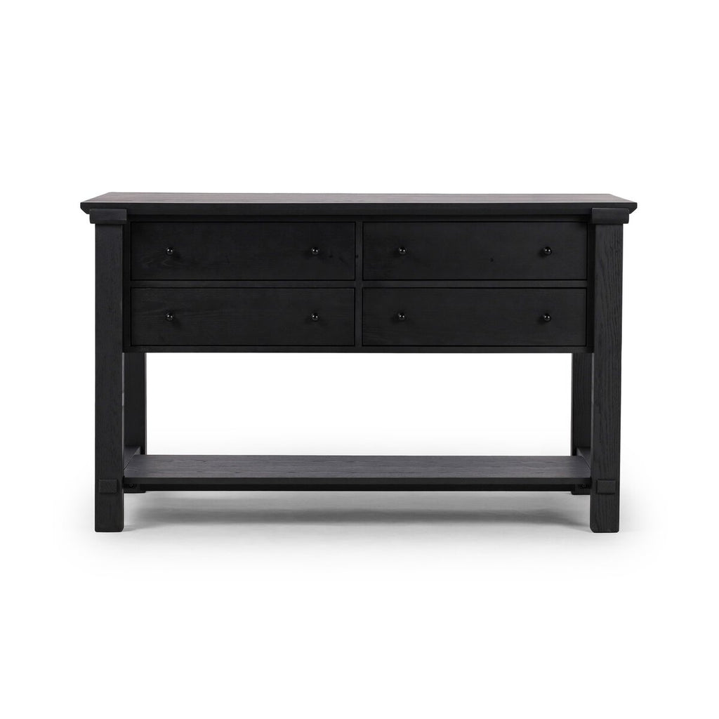 Gardendale  Black Oak Kitchen Island