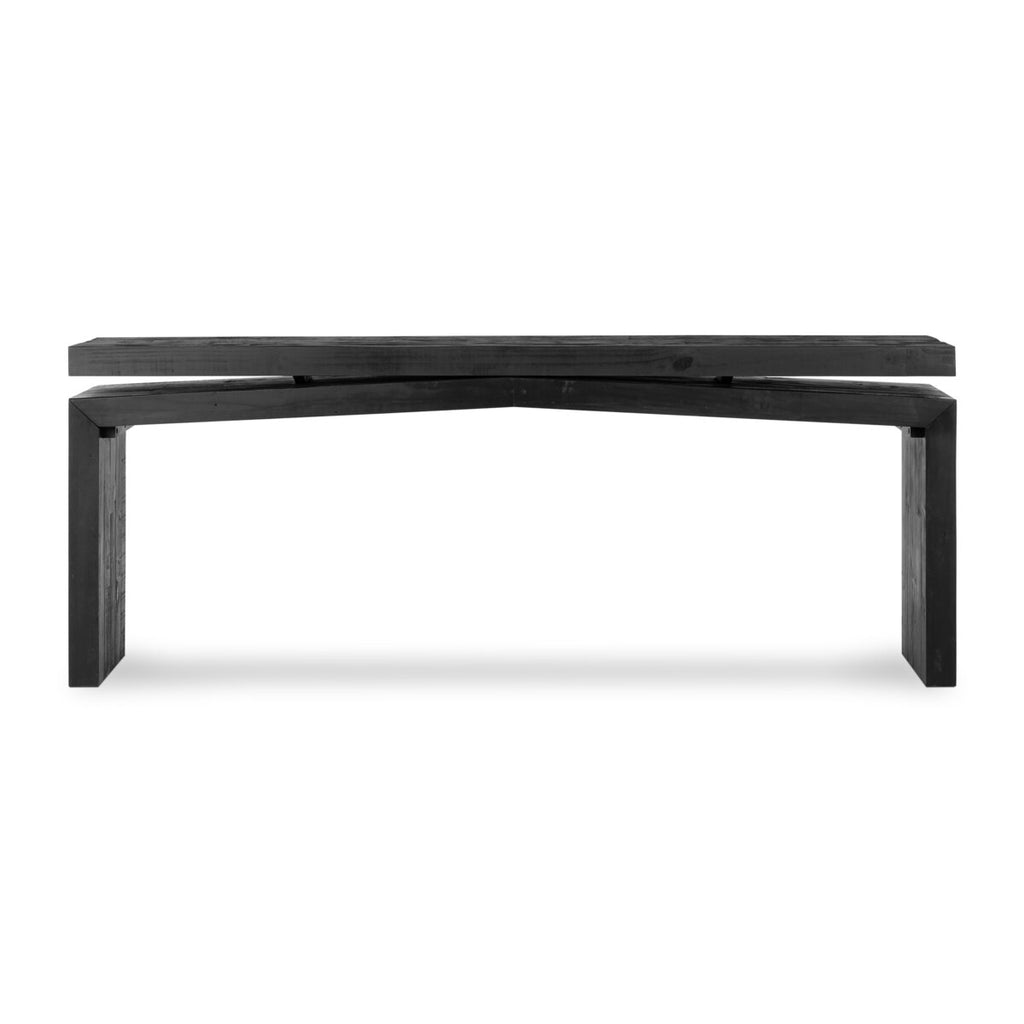 Althos Console Table Aged Black