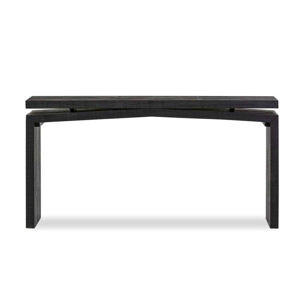 Althos Console Table Aged Black