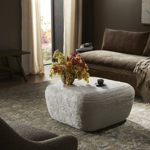 Concrete Lunar Coffee Table