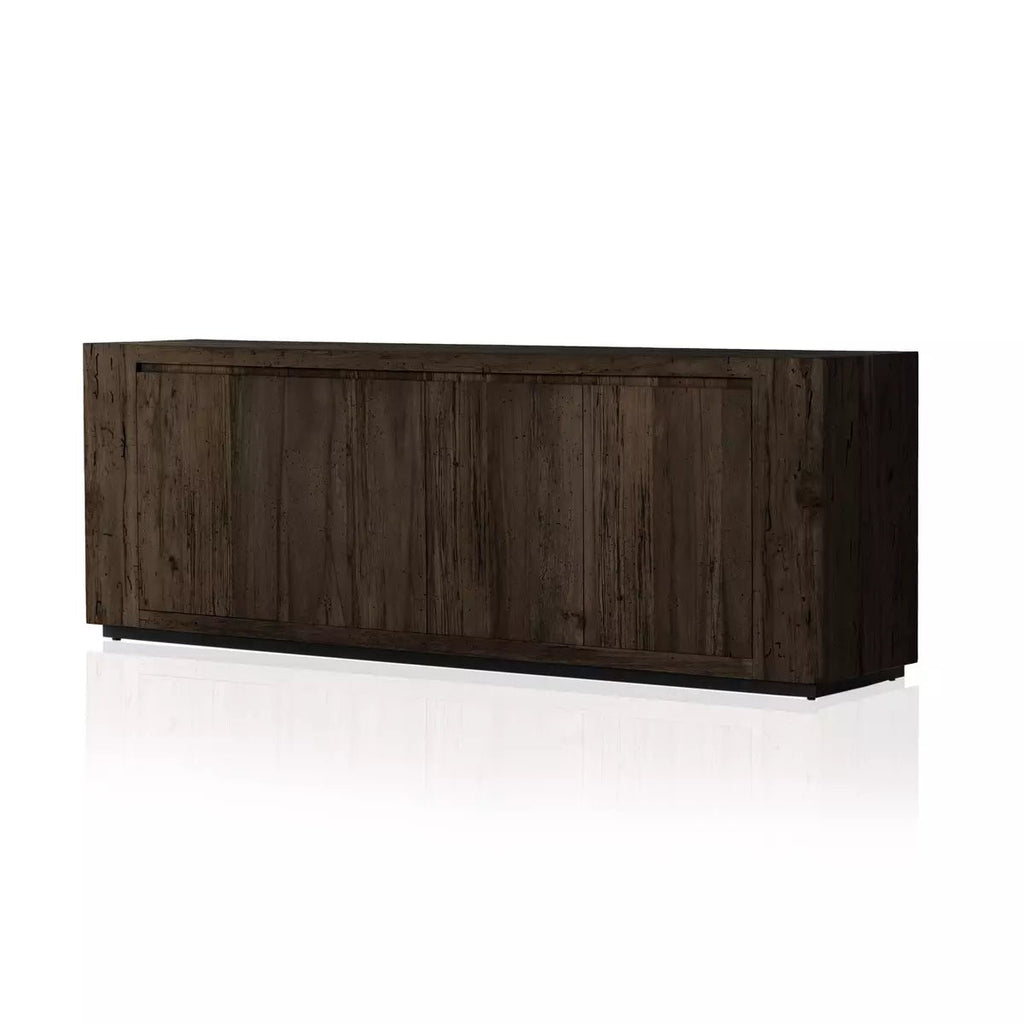 Abaso Sideboard, Ebony Rustic Wormwood Oak - Sage InteriorsFour Handssideboard