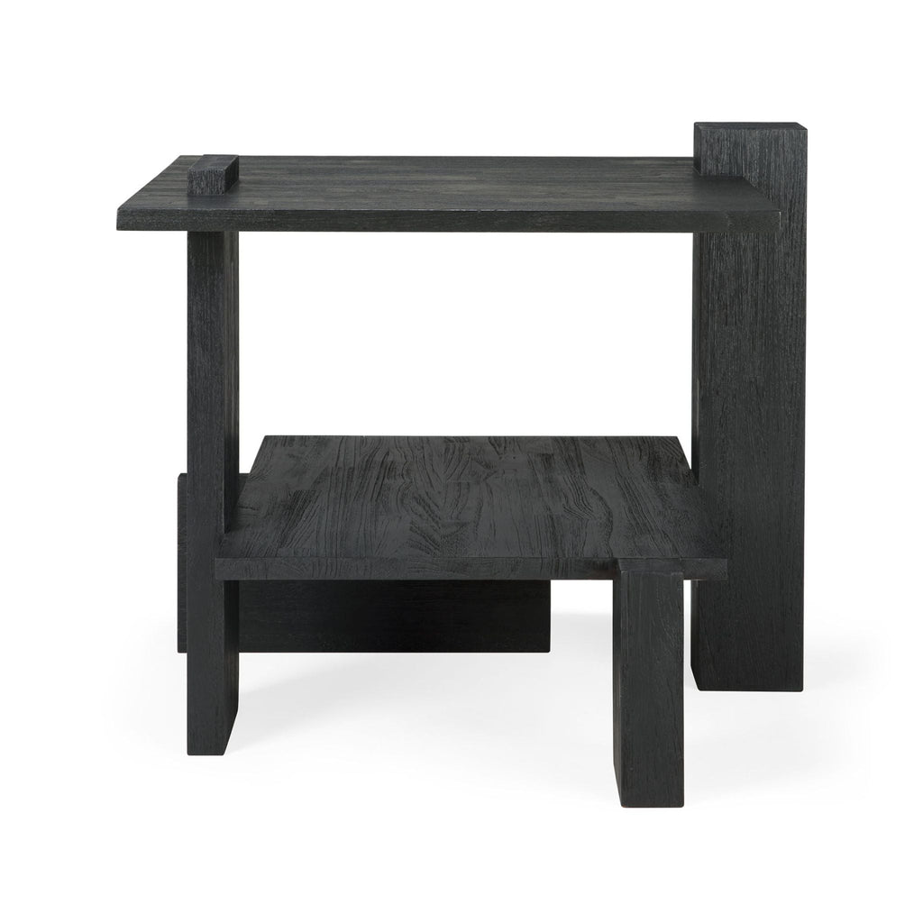 Abstract Side Table, Teak - Sage InteriorsethnicraftSide Table