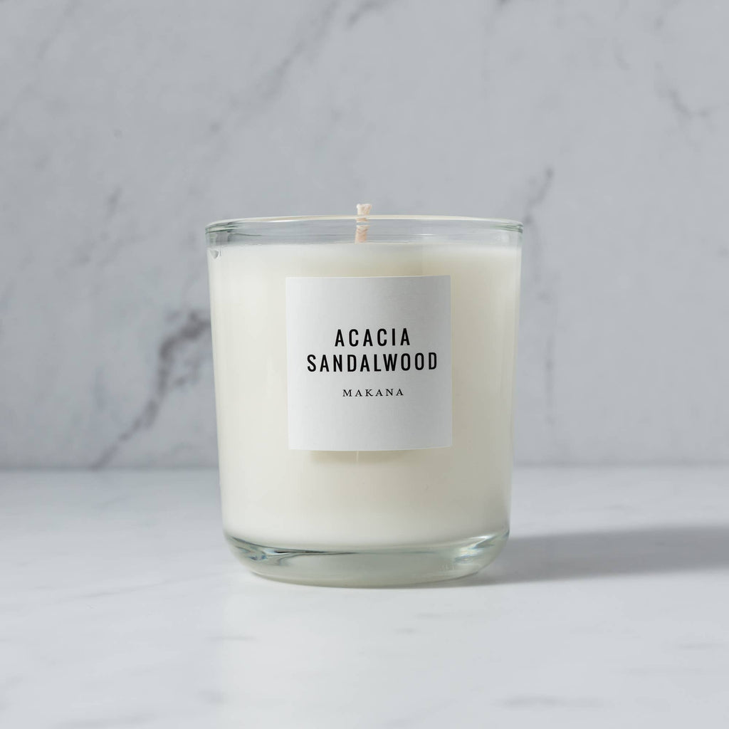 Acacia Sandalwood - Classic Candle 10 oz: - Sage InteriorsMakana