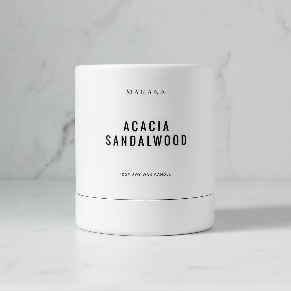 Acacia Sandalwood - Classic Candle 10 oz: - Sage InteriorsMakana