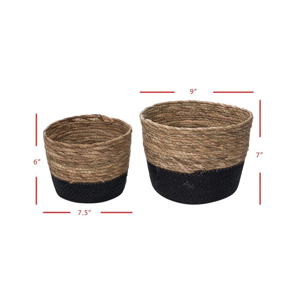 Aldis Natural Baskets Large, Set Of 2 - Sage InteriorsForeside Home & Gardenbasket