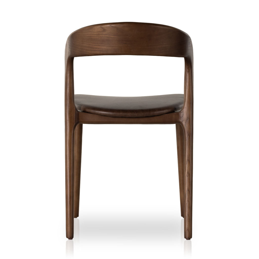 Allston Wood & Leather Dining Chair, Sonoma Coco - Sage InteriorsFHDining Chair