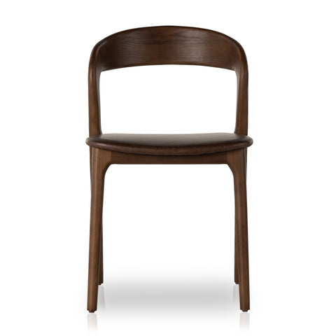 Allston Wood & Leather Dining Chair, Sonoma Coco - Sage InteriorsFHDining Chair