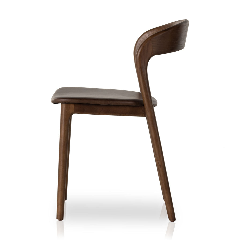 Allston Wood & Leather Dining Chair, Sonoma Coco - Sage InteriorsFHDining Chair