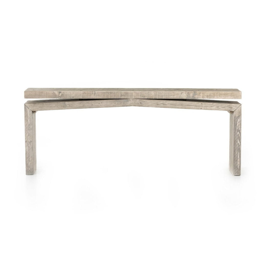 Althos Console Table Weathered Wheat - Sage InteriorsFour Handstable