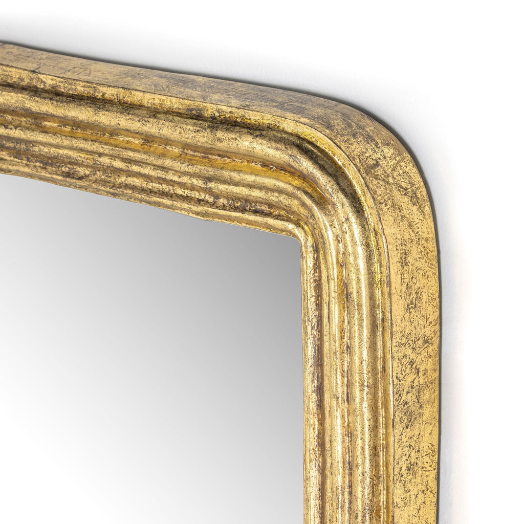 Antiqued Gold Leaf Mirror - Sage InteriorsFHOutdoor Sofas