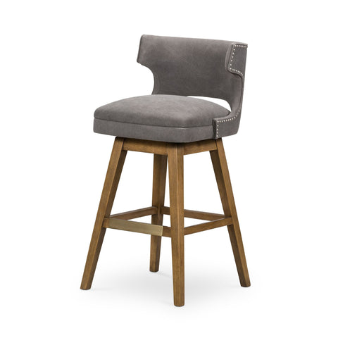 Antiqued Swivel Bar Stool - Sage InteriorsFHBar Stool