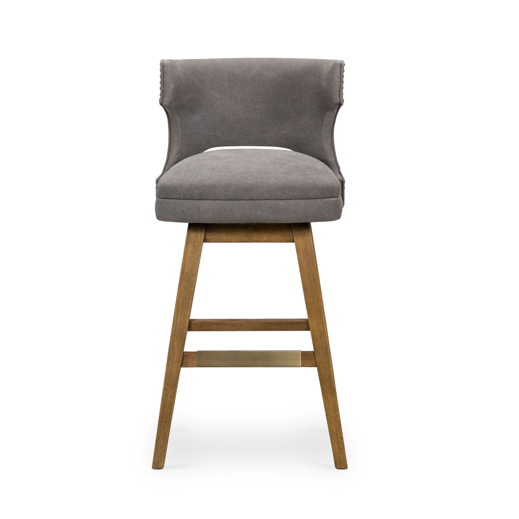 Antiqued Swivel Bar Stool - Sage InteriorsFHBar Stool