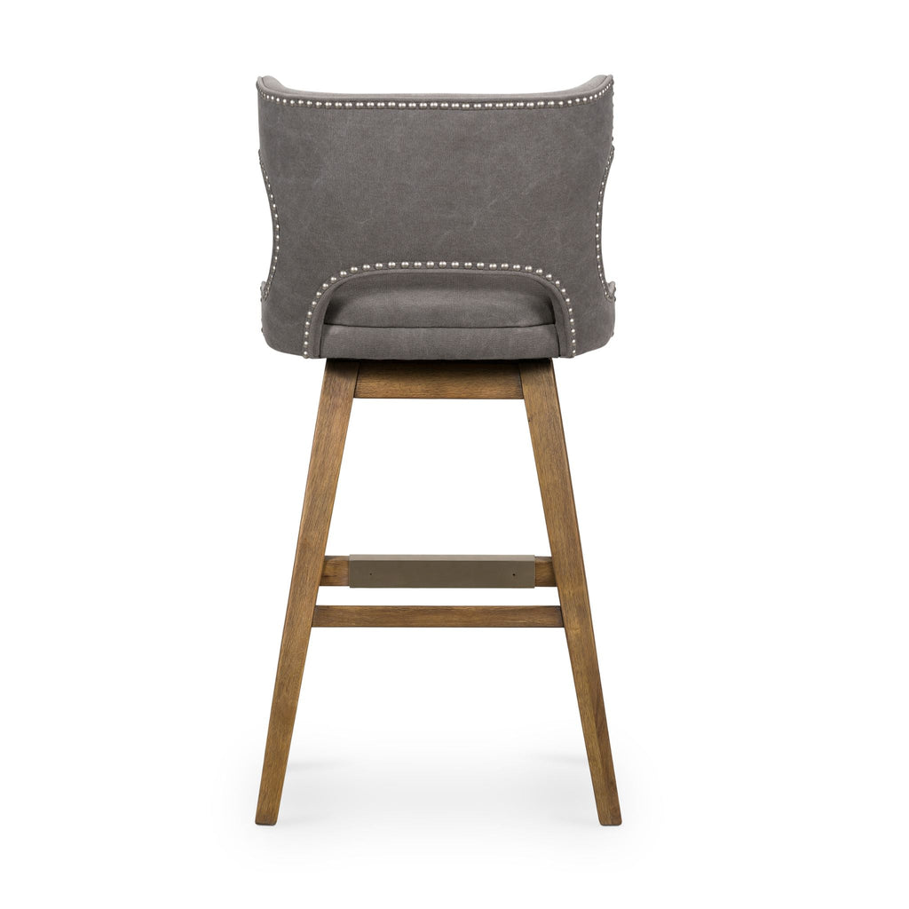 Antiqued Swivel Bar Stool - Sage InteriorsFHBar Stool