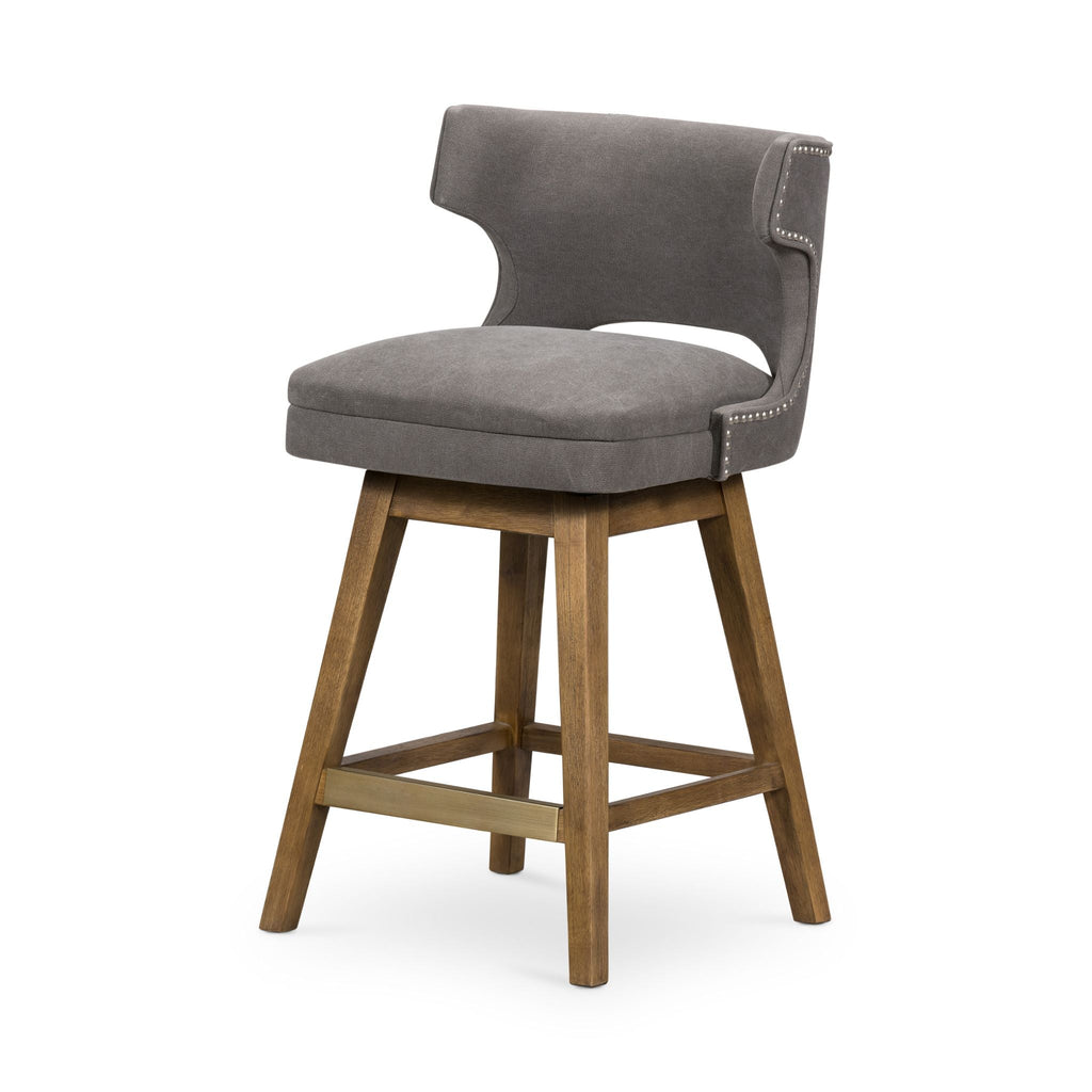 Antiqued Swivel Counter Stool - Sage InteriorsFHCounter Stool