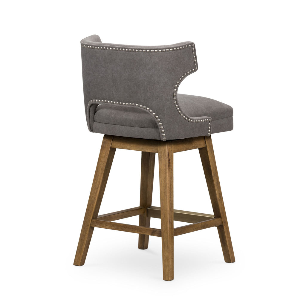 Antiqued Swivel Counter Stool - Sage InteriorsFHCounter Stool