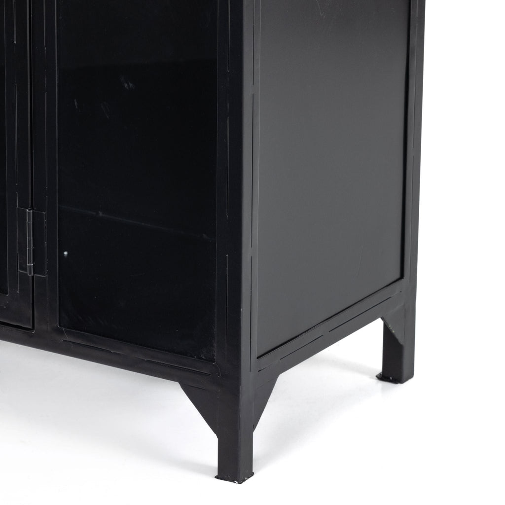 Arched Matte Black Cabinet - Sage InteriorsFH