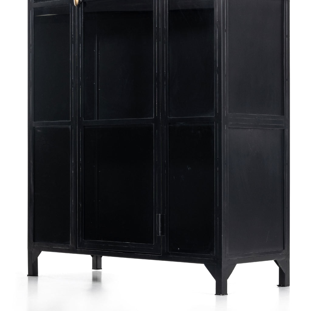 Arched Matte Black Cabinet - Sage InteriorsFH