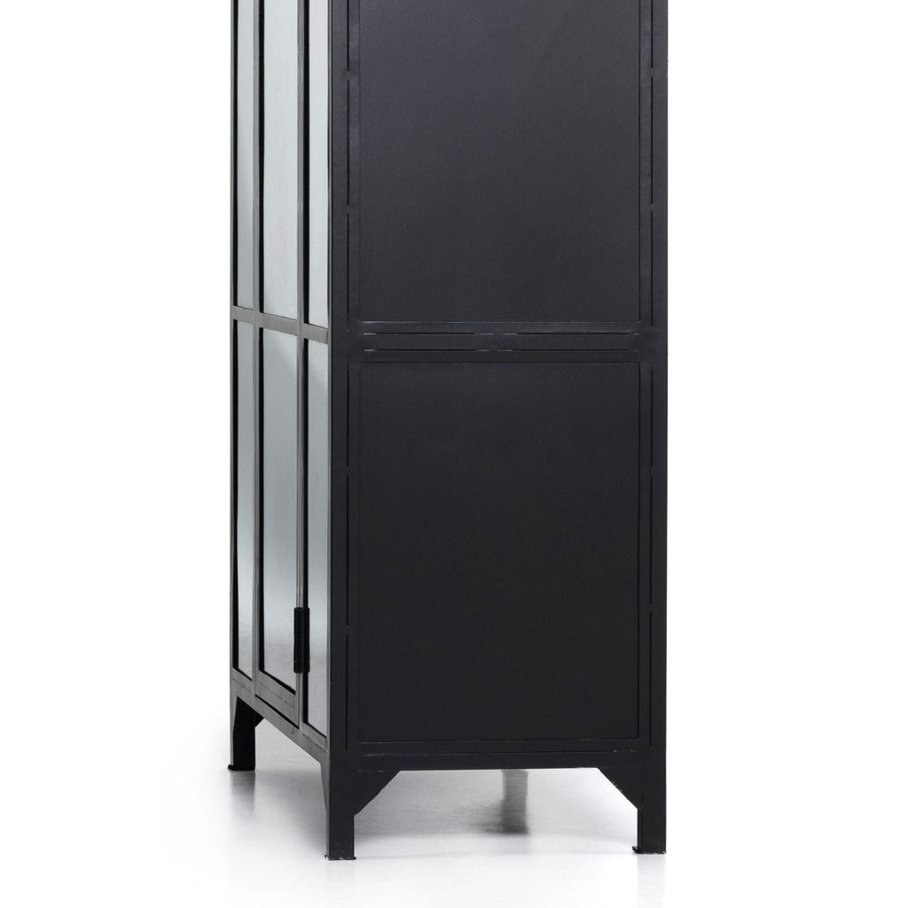 Arched Matte Black Cabinet - Sage InteriorsFH