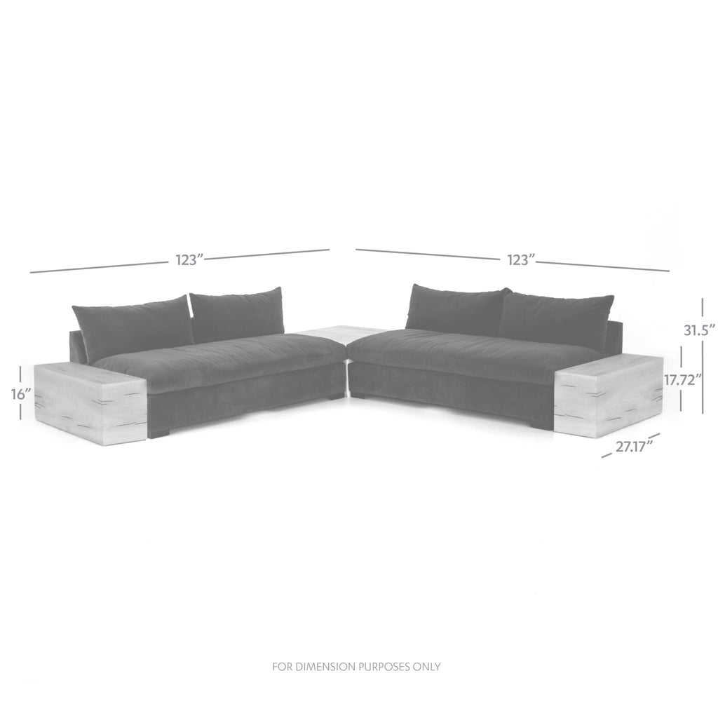 Aspen 2 - Piece Sectional with Side Tables - Sage InteriorsFHSectional