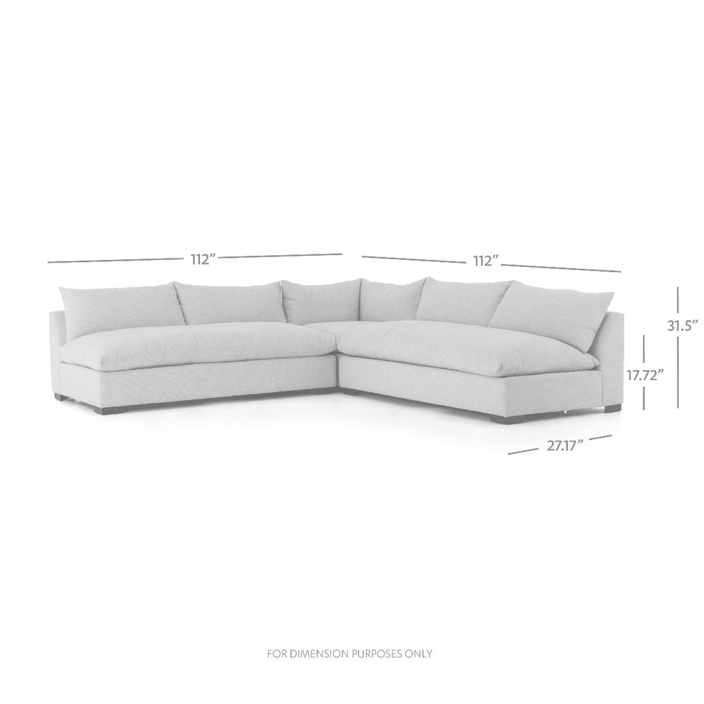 Aspen 3PC Sectional - Sage InteriorsFHSectional Sofa Units