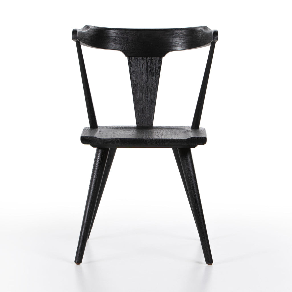 Aster Farmhouse Dining Chair, Black Oak - Sage InteriorsFH