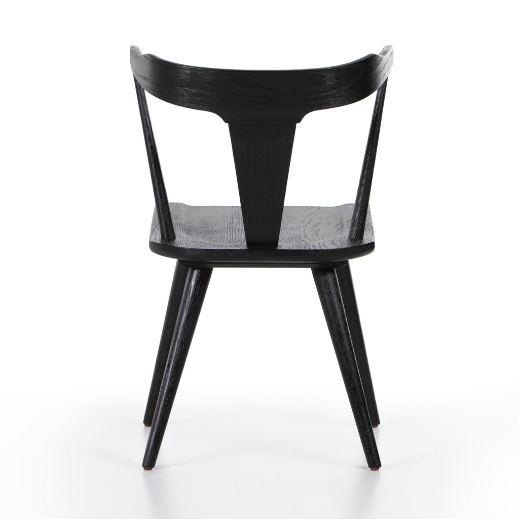 Aster Farmhouse Dining Chair, Black Oak - Sage InteriorsFH