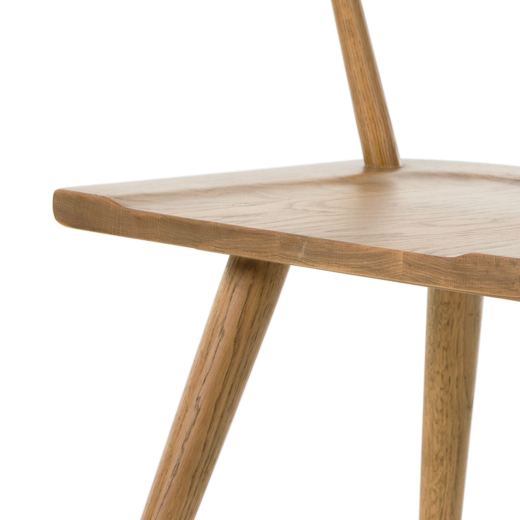 Aster Farmhouse Dining Chair, Sandy Oak - Sage InteriorsFH