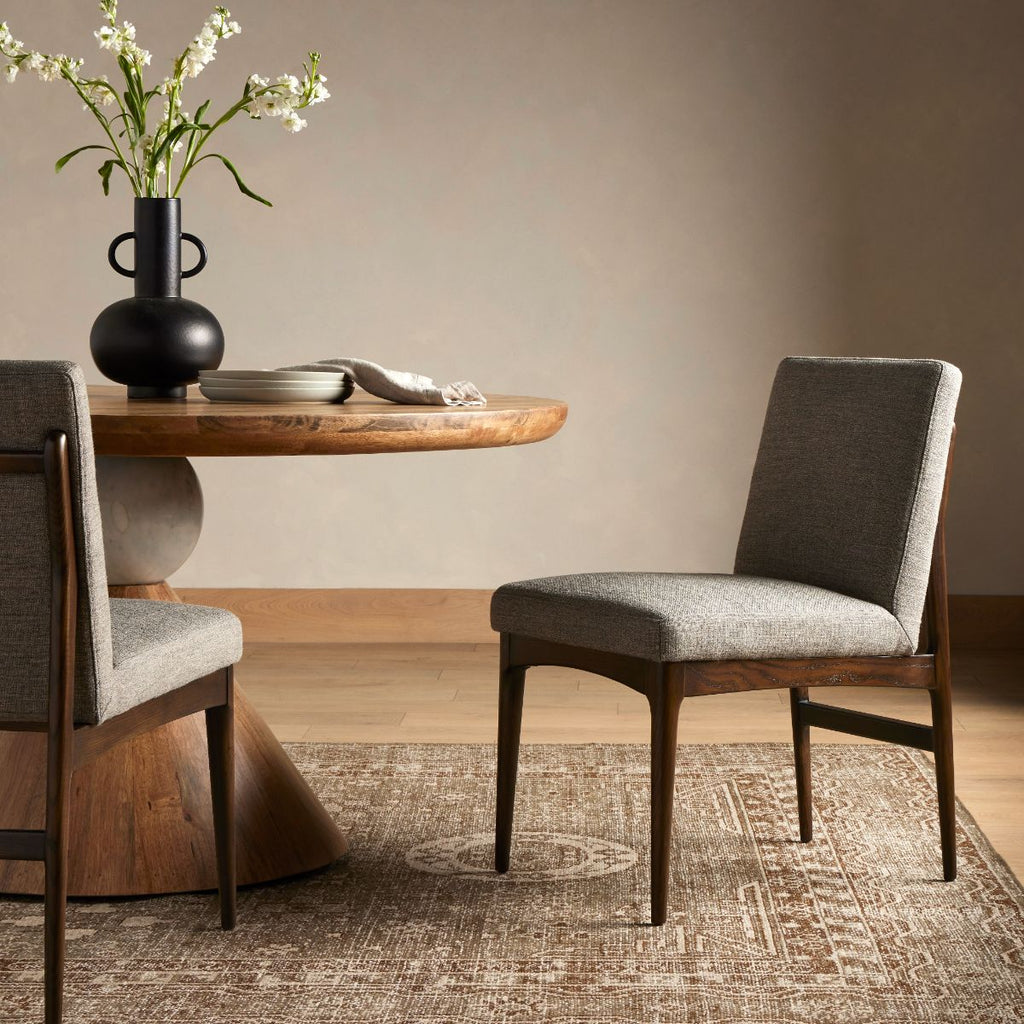 Astor Dining Chair, Performance Alcala Nickel - Sage InteriorsFHDining Chair