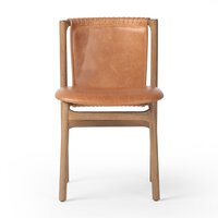 Baden Leather Wrap Dining Chair - Sage InteriorsFour HandsTable & Bar Stools