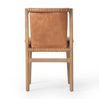 Baden Leather Wrap Dining Chair - Sage InteriorsFour HandsTable & Bar Stools