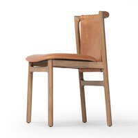 Baden Leather Wrap Dining Chair - Sage InteriorsFour HandsTable & Bar Stools