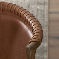 Baden Leather Wrap Dining Chair - Sage InteriorsFour HandsTable & Bar Stools