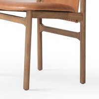 Baden Leather Wrap Dining Chair - Sage InteriorsFour HandsTable & Bar Stools