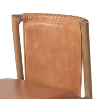 Baden Leather Wrap Dining Chair - Sage InteriorsFour HandsTable & Bar Stools