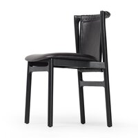 Baden Leather Wrap Dining Chair - Sage InteriorsFour HandsTable & Bar Stools