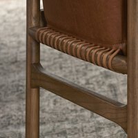 Baden Leather Wrap Dining Chair - Sage InteriorsFour HandsTable & Bar Stools