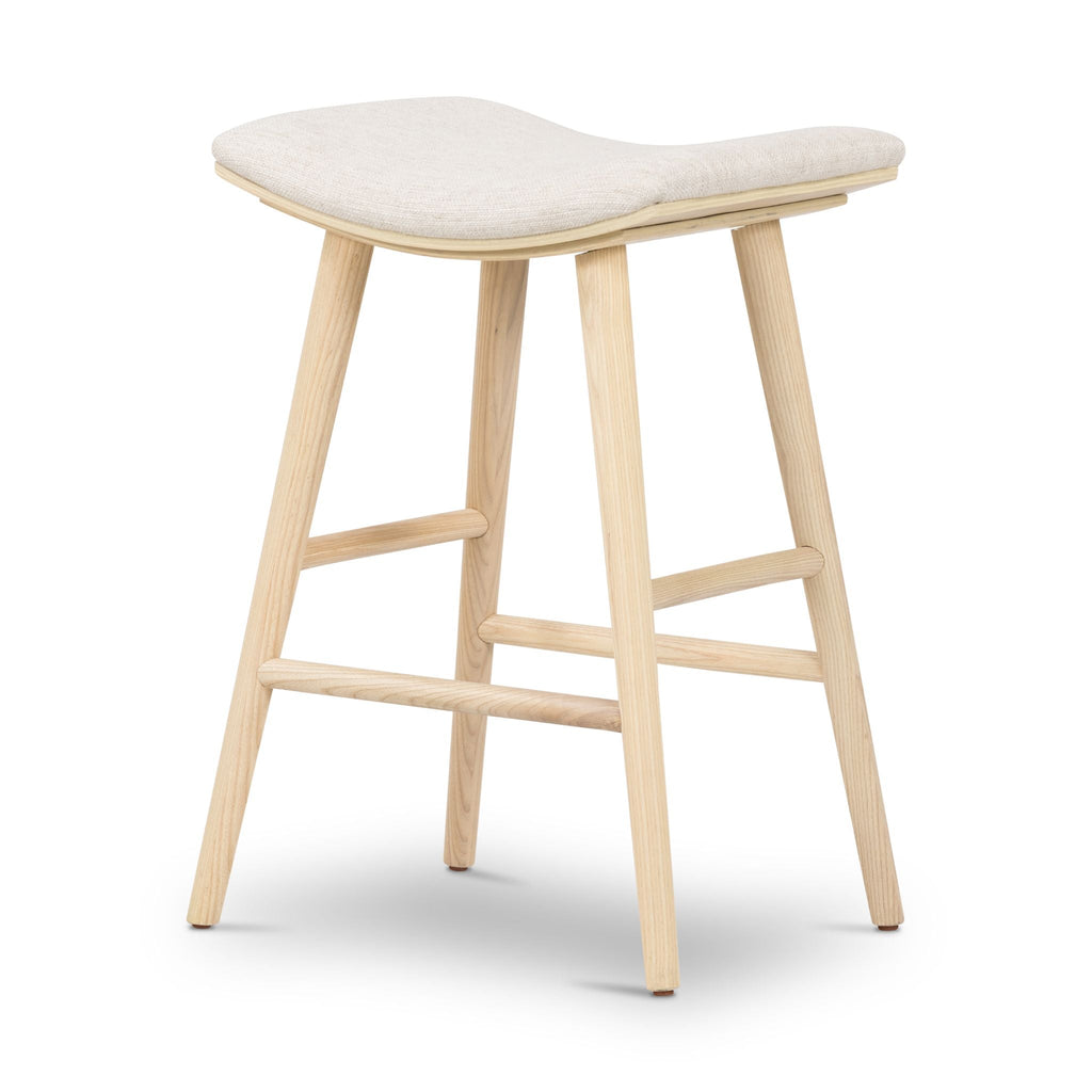 Belfast Natural Ash Stool - Sage InteriorsFHDining Stool