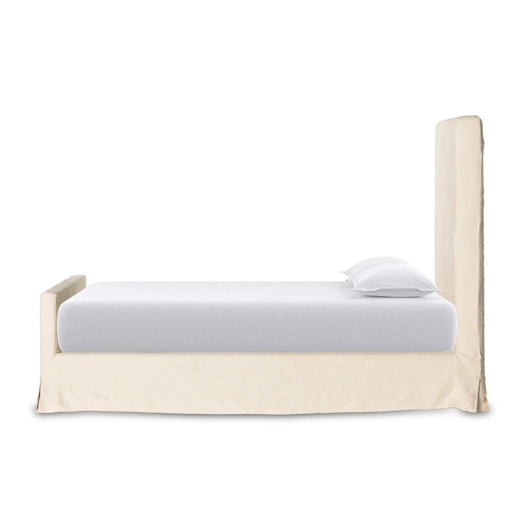 Belgian Linen™ Slipcover Bed, Brussels Natural - Sage InteriorsFHBeds & Bed Frames