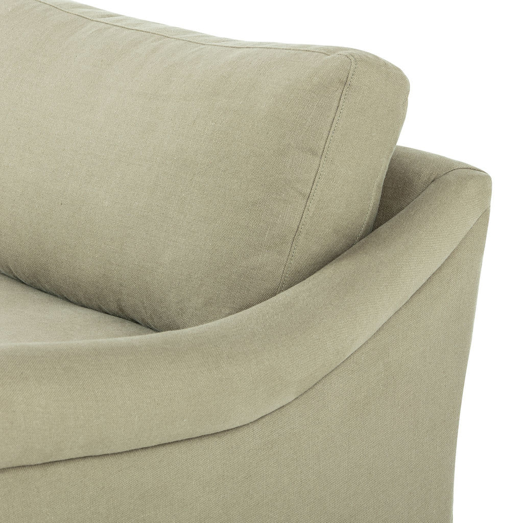 Belgian Linen™ Sofa, Brussels Khaki - Sage InteriorsFHSofas