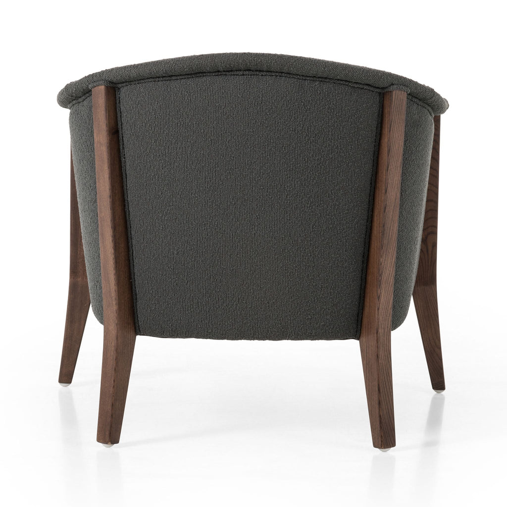 Belle Chair, Fiqa Boucle Charcoal - Sage InteriorsFHAccent Chair