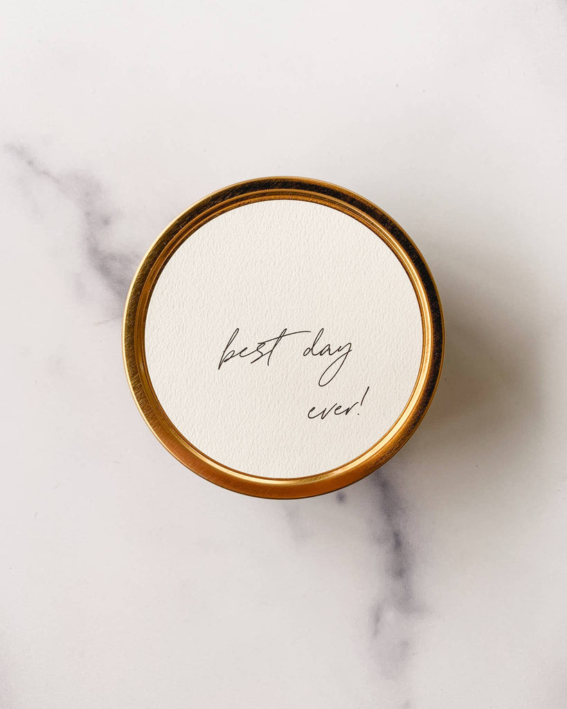 "Best Day Ever!" Soy Travel Candles: Guava Fig - Sage InteriorsSimply Curated