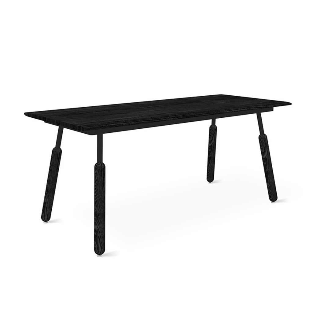 Black Ash Envoy Desk - 70" - Sage InteriorsgusDesk