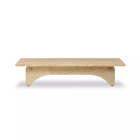 Bleached Alder Artisan Coffee Table - Sage InteriorsFour Handscoffee table