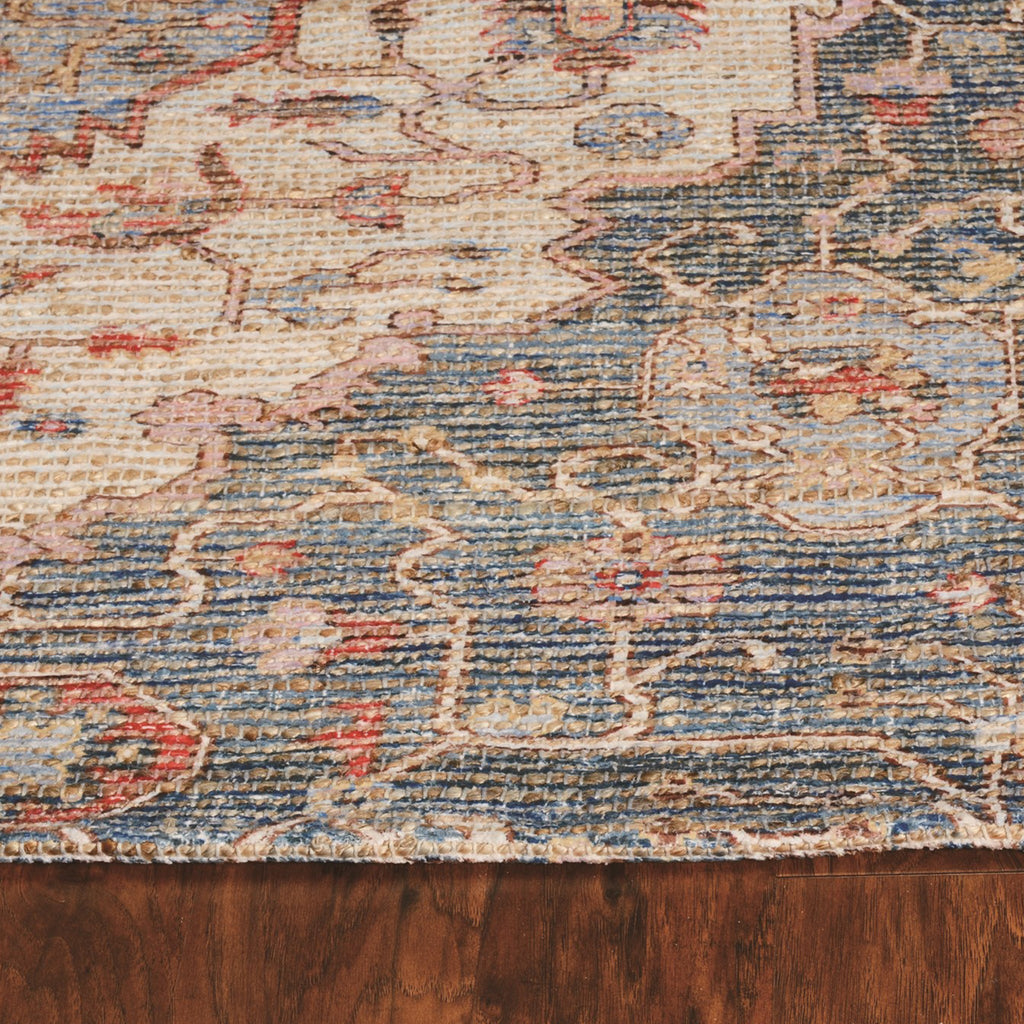 Blue/Red Gramercy Morris Rug - Sage InteriorsKas Rug