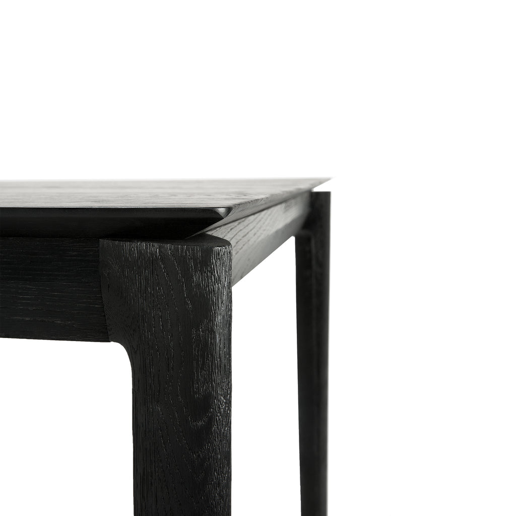 Bok Dining Table, Oak Black - Sage InteriorsethnicraftDining Table