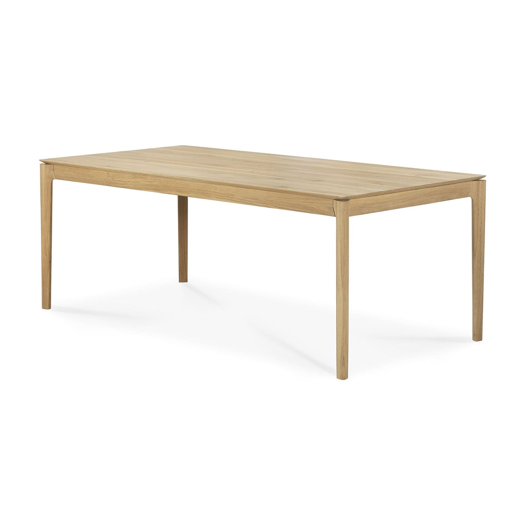 Bok Extendable Dining Table, Oak - Sage InteriorsEthnicraftDining Table